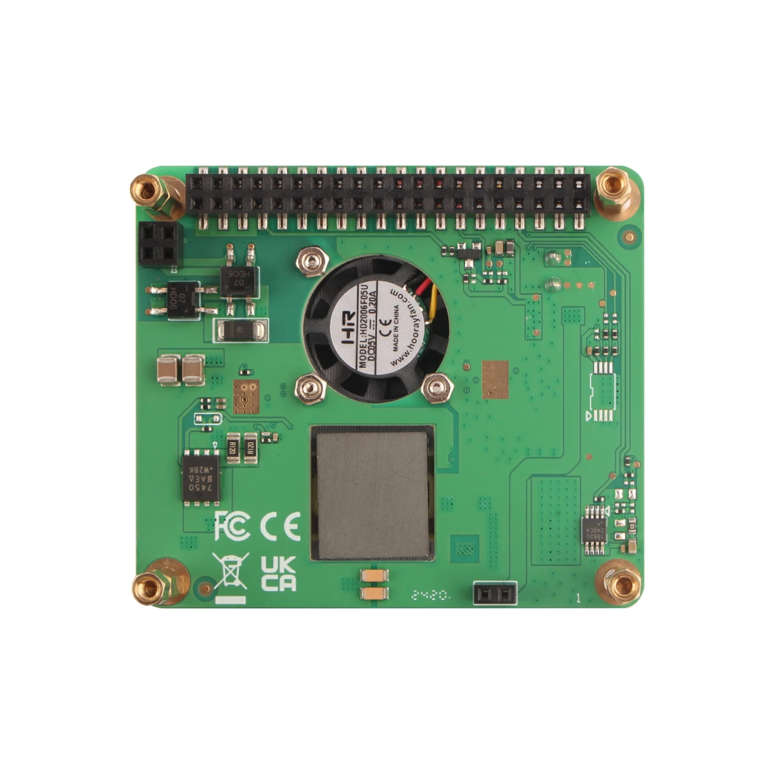 POE (Power over Ethernet) 모듈-ROCK 5B+3 시리즈-5A 등 SBC 호환 [RADXA-74]