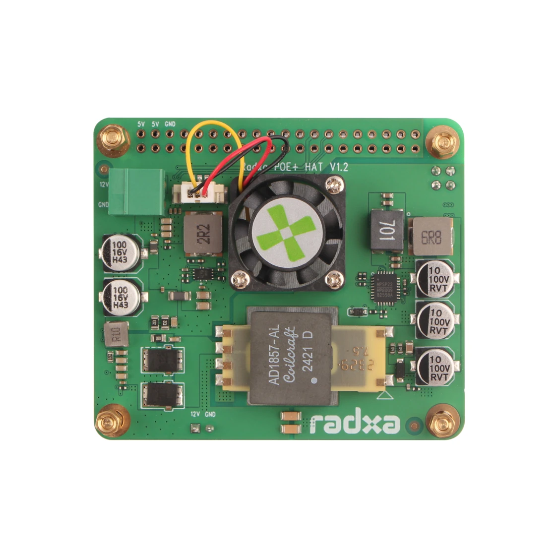 POE (Power over Ethernet) 모듈-ROCK 5B+3 시리즈-5A 등 SBC 호환 [RADXA-74]