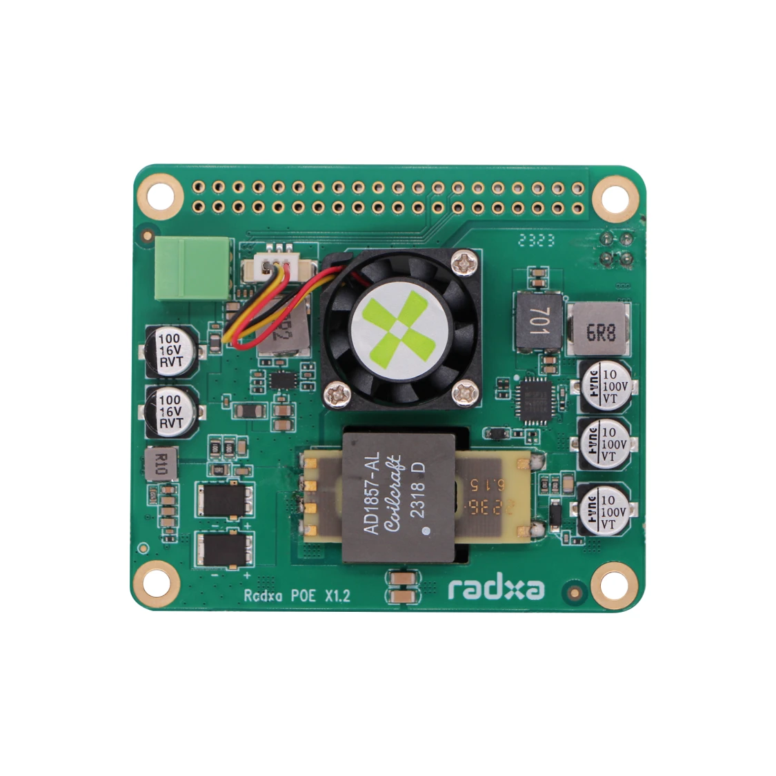 POE (Power over Ethernet) 모듈-ROCK 5B+3 시리즈-5A 등 SBC 호환 [RADXA-74]