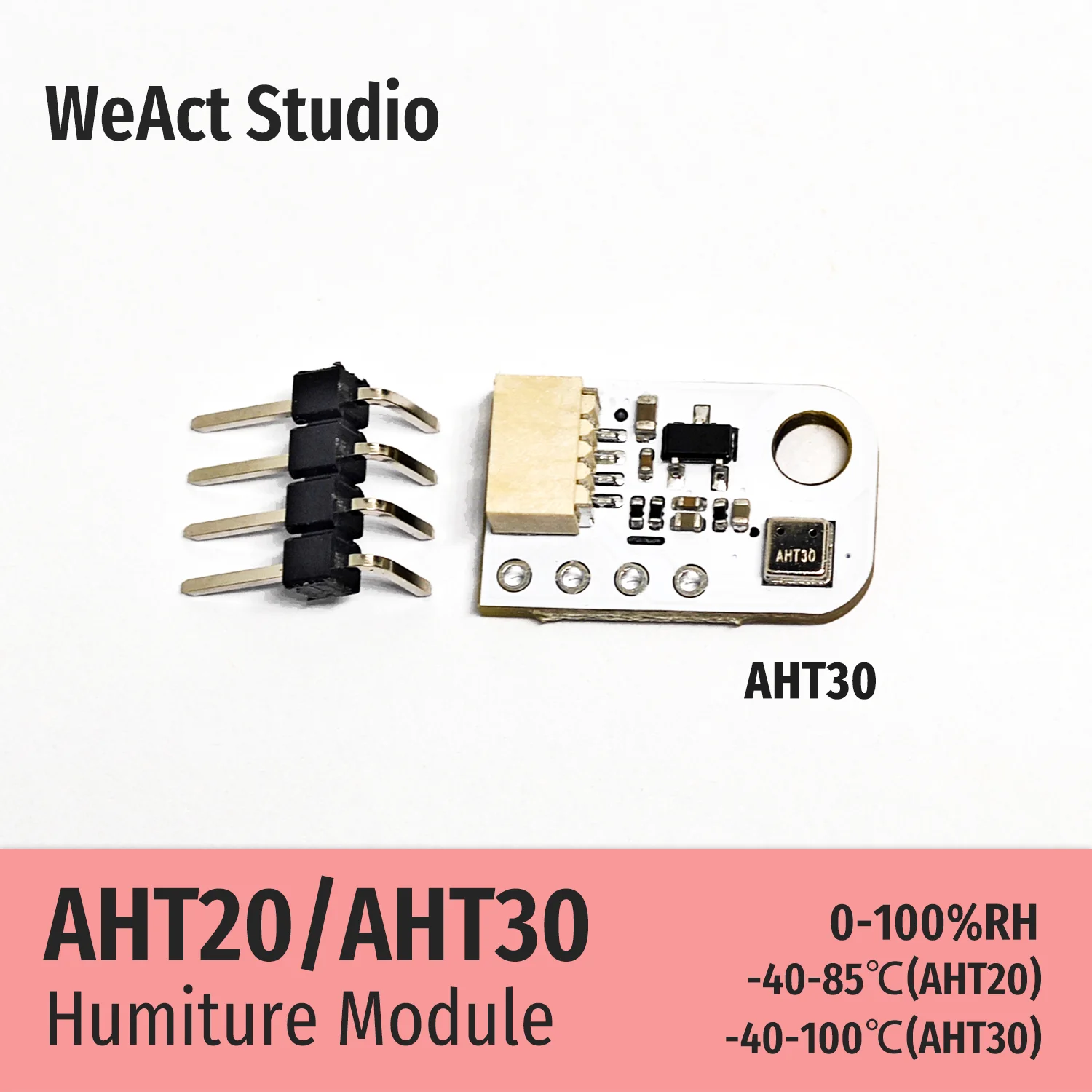 디지털 온도 및 습도 센서 AHT20-F AHT30 AHT20 모듈 미니 [WeAct-Studio-050]