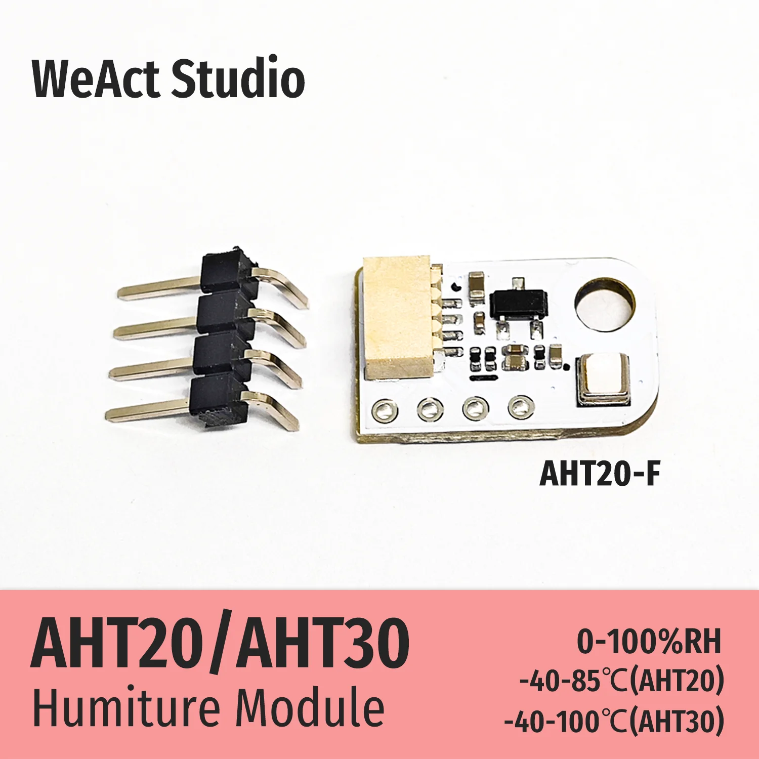 디지털 온도 및 습도 센서 AHT20-F AHT30 AHT20 모듈 미니 [WeAct-Studio-050]