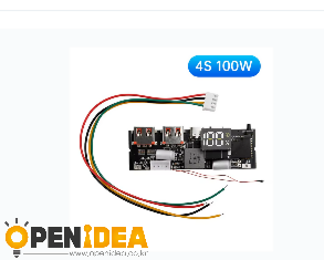4S 65W 100W 전원 은행 Diy 회로 기판 PD 양방향 충전 과열 보호 전원 은행 마더보드 [ZTA179-381]