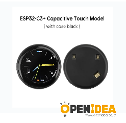 touch black case ESP32-C3 WiFi BT 개발 보드 1.28인치 TFT 원형 터치스크린 온보드 ESP32 C3 MINI 1U 모듈 160MHz RISC V 32비트 [ZTI45-054]