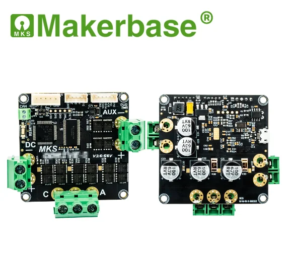 Makerbase MKS XDrive3.6 ODrive의 56V FOC BLDC AGV 서보 듀얼 모터 컨트롤러 보드 베이스 [Makerbase-11]