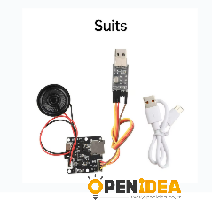 CX-ST5B 개발 키트 음성 재생 모듈 보드 직렬 제어 MP3 음악 플레이어 5W DC 3.3 5.2V 클래스 D 증폭기 음성 재생 보드 [ZTP50-203]