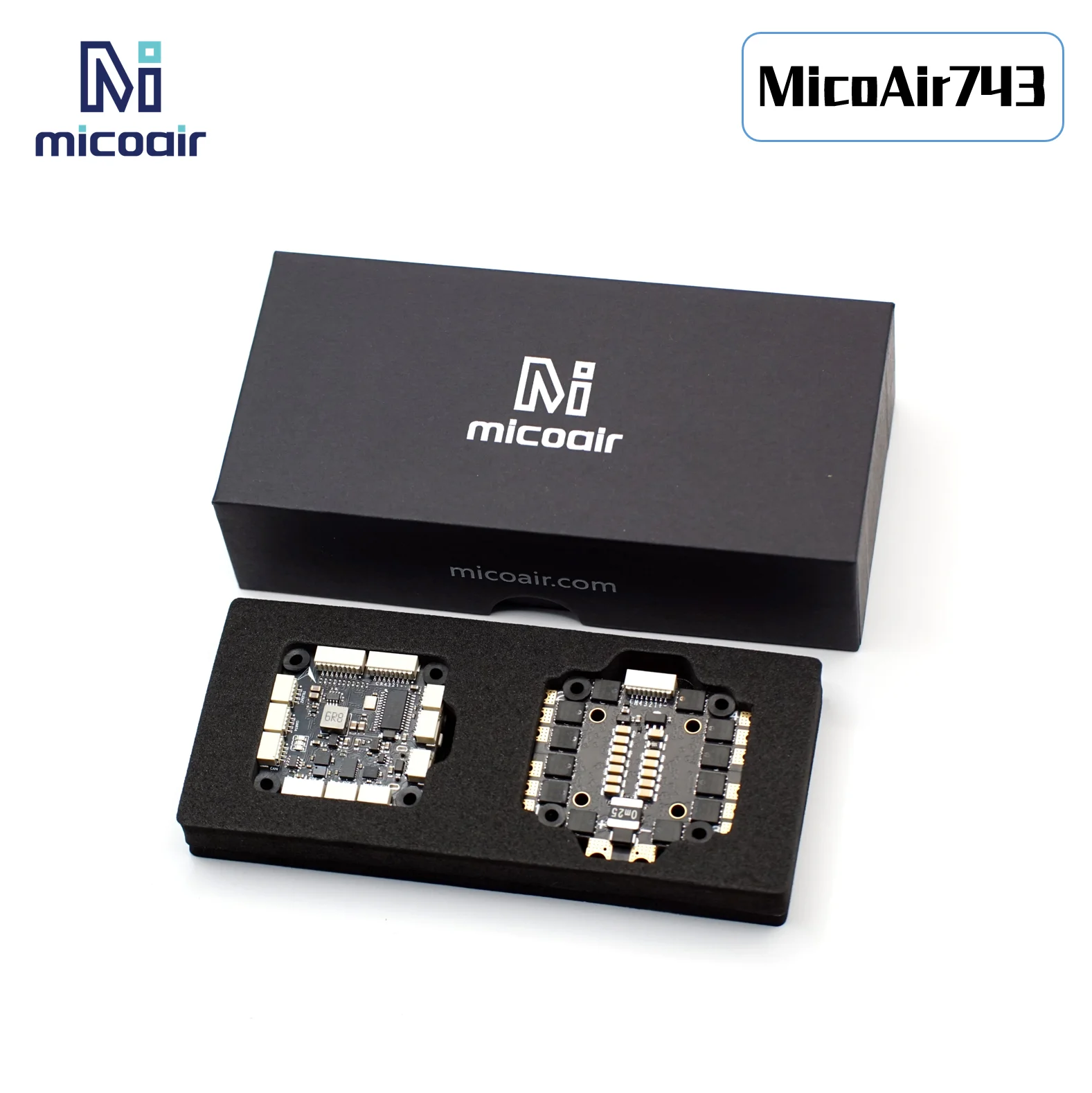 MicoAir743 플라이트 컨트롤러 (고성능 30x30 듀얼 IMU ArduPilot 펌웨어 지원) [MicoAir-9]