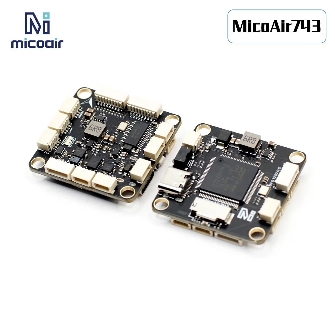 MicoAir743 플라이트 컨트롤러 (고성능 30x30 듀얼 IMU ArduPilot 펌웨어 지원) [MicoAir-9]
