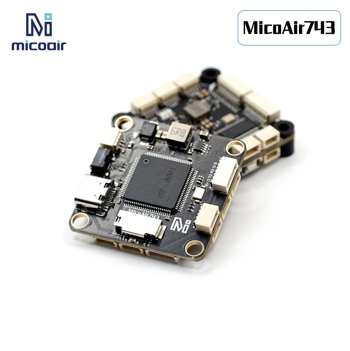 MicoAir743 플라이트 컨트롤러 (고성능 30x30 듀얼 IMU PX4 펌웨어 지원) [MicoAir-10]