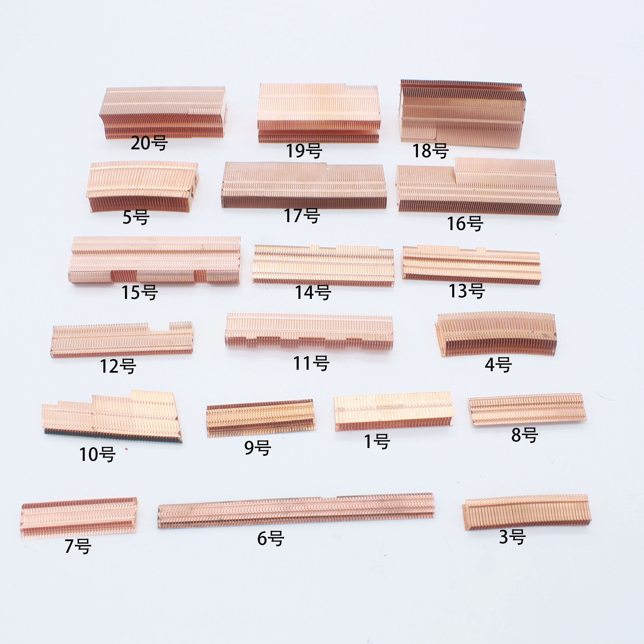 노트북 방열핀 전동핀 방열핀 직사각형핀 히트파이프 용접핀 길이 DIY[GA040-001]