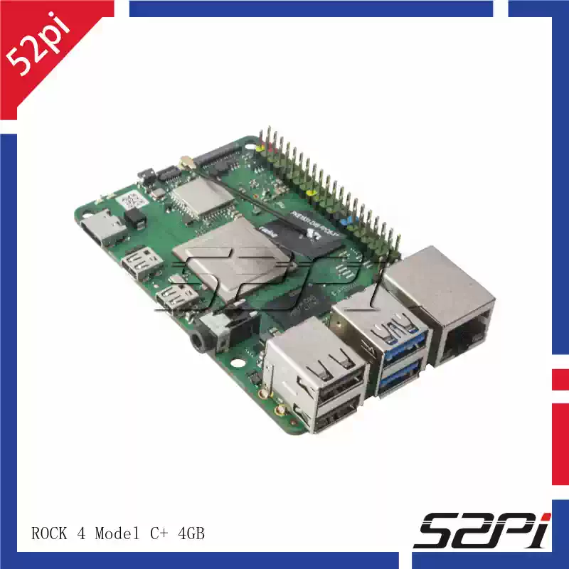 ROCK 4 Model C+ 4GB RK3399-T Arm Cortex-A72 개발판 적용 [52PI-029]