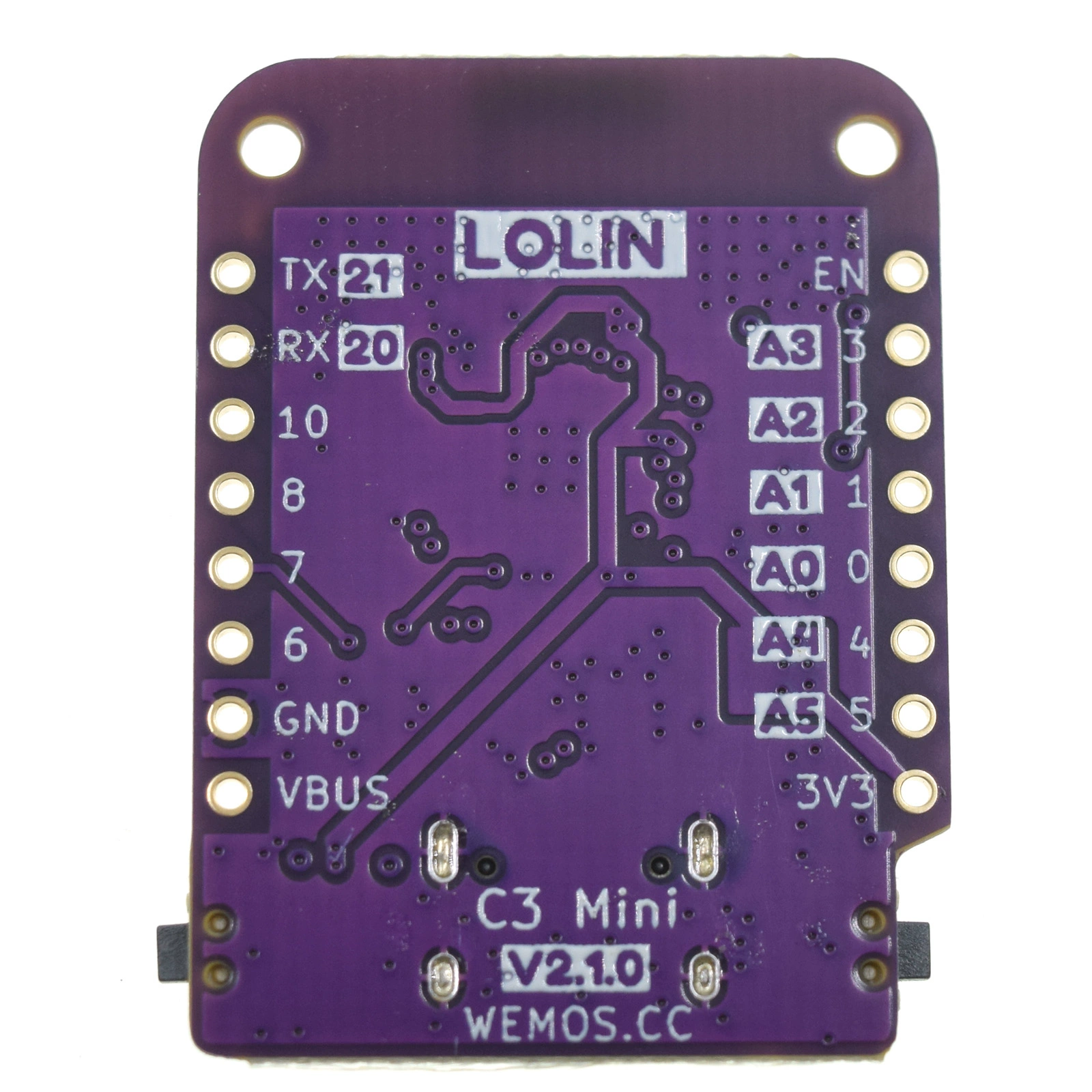 C3 Mini V2.1.0 ESP32-C3FH4 4MB WIFI 블루투스 개발판 [LOLIN-030]