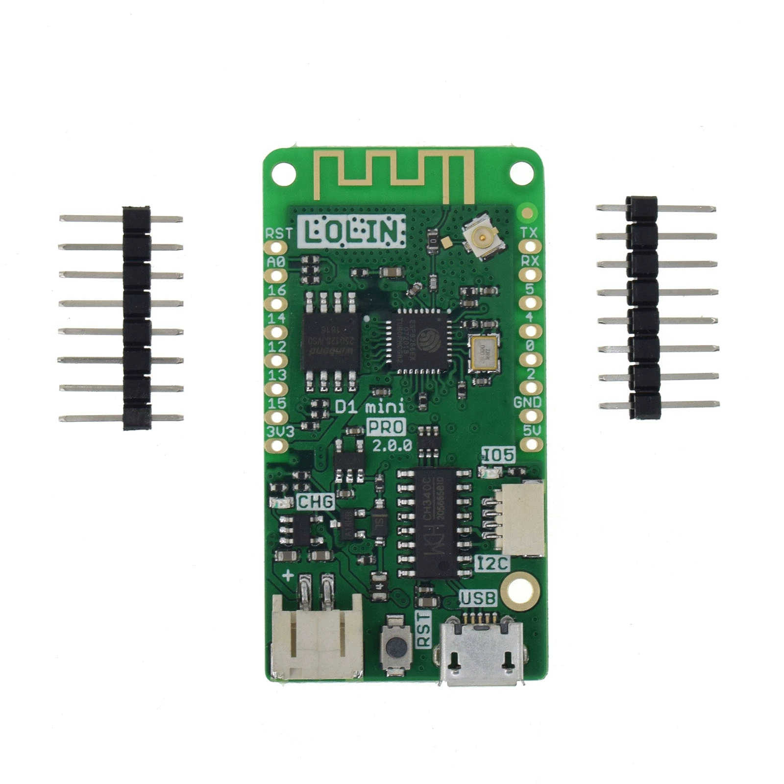D1 Mini Pro V2.0.0 ESP8266 16MB 외장형 안테나 WIFI 개발보드 [LOLIN-027]