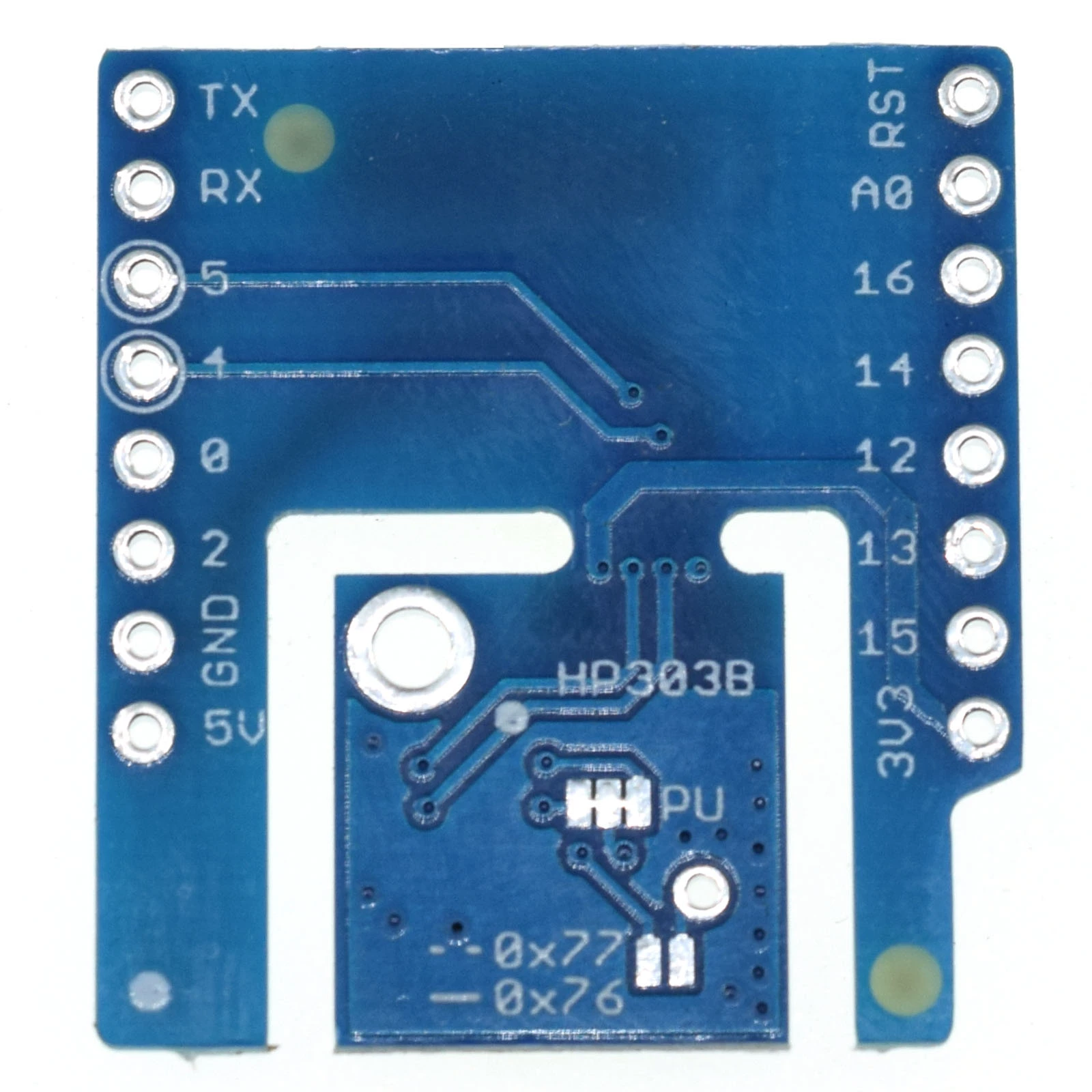 HP303B 공기압 I2C 센서 확장 보드 V1.0 D1 Mini용 0 호환 DPS310 [LOLIN-001]