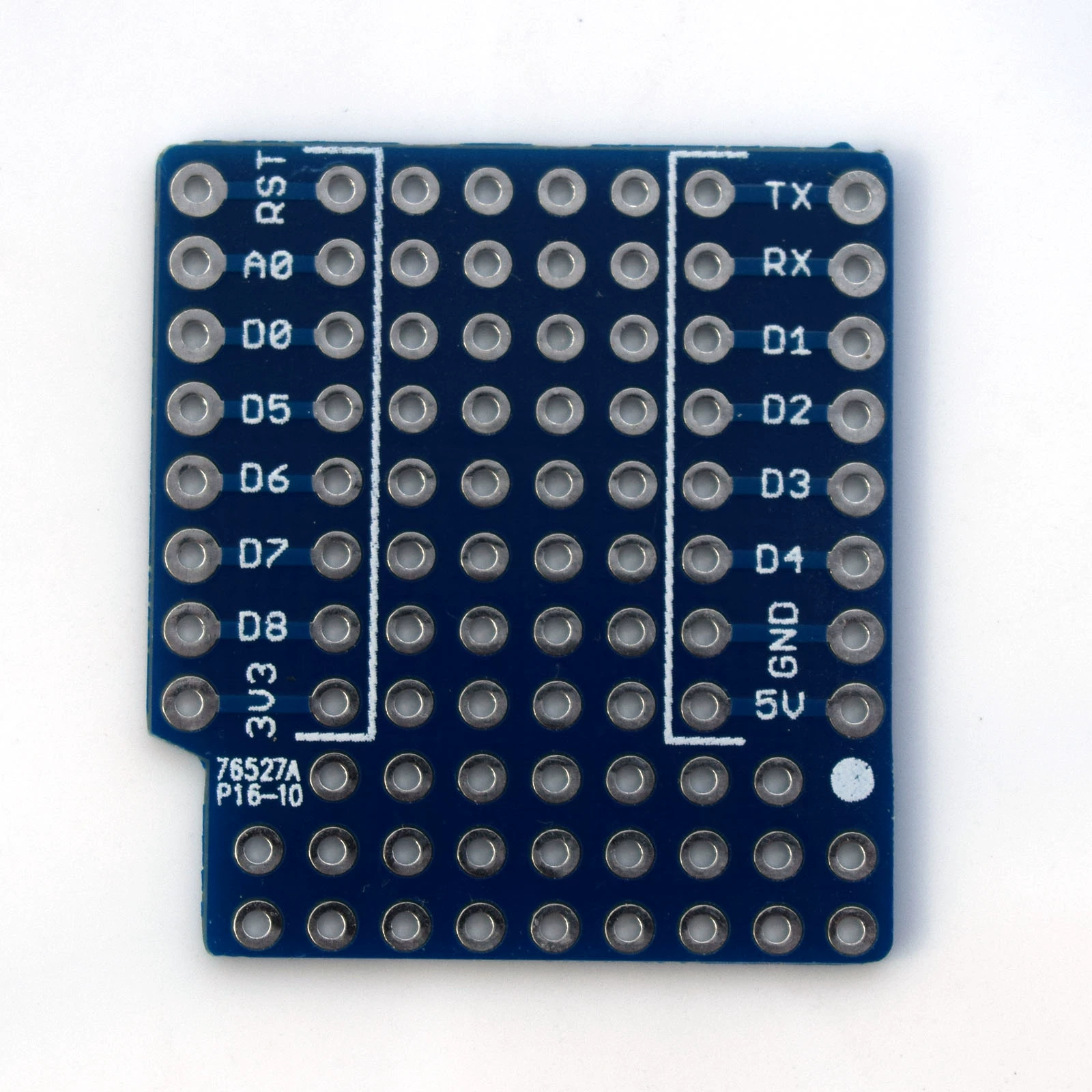 ProtoBoard 확장판 구멍판 V1.0.0 은 D1 Mini용 [LOLIN-011]