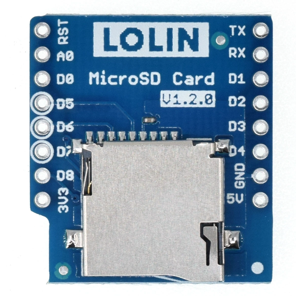 마이크로 SD TF 확장 보드 V1.2.0 D1 Mini용 [LOLIN-017]