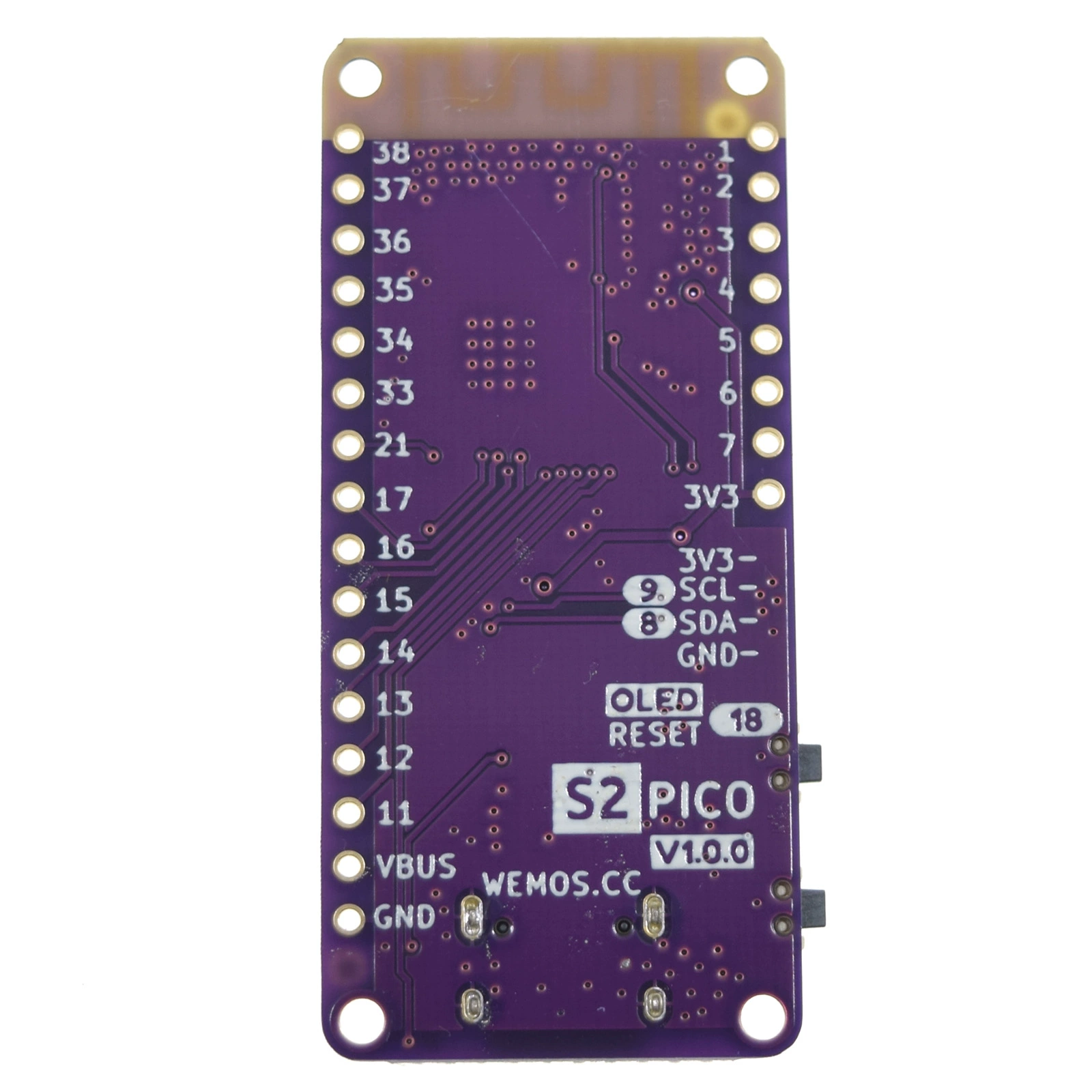 S2 PICO ESP32-S2 OLED 4MB FLASH 2MB PSRAM WIFI 개발판 [LOLIN-028]