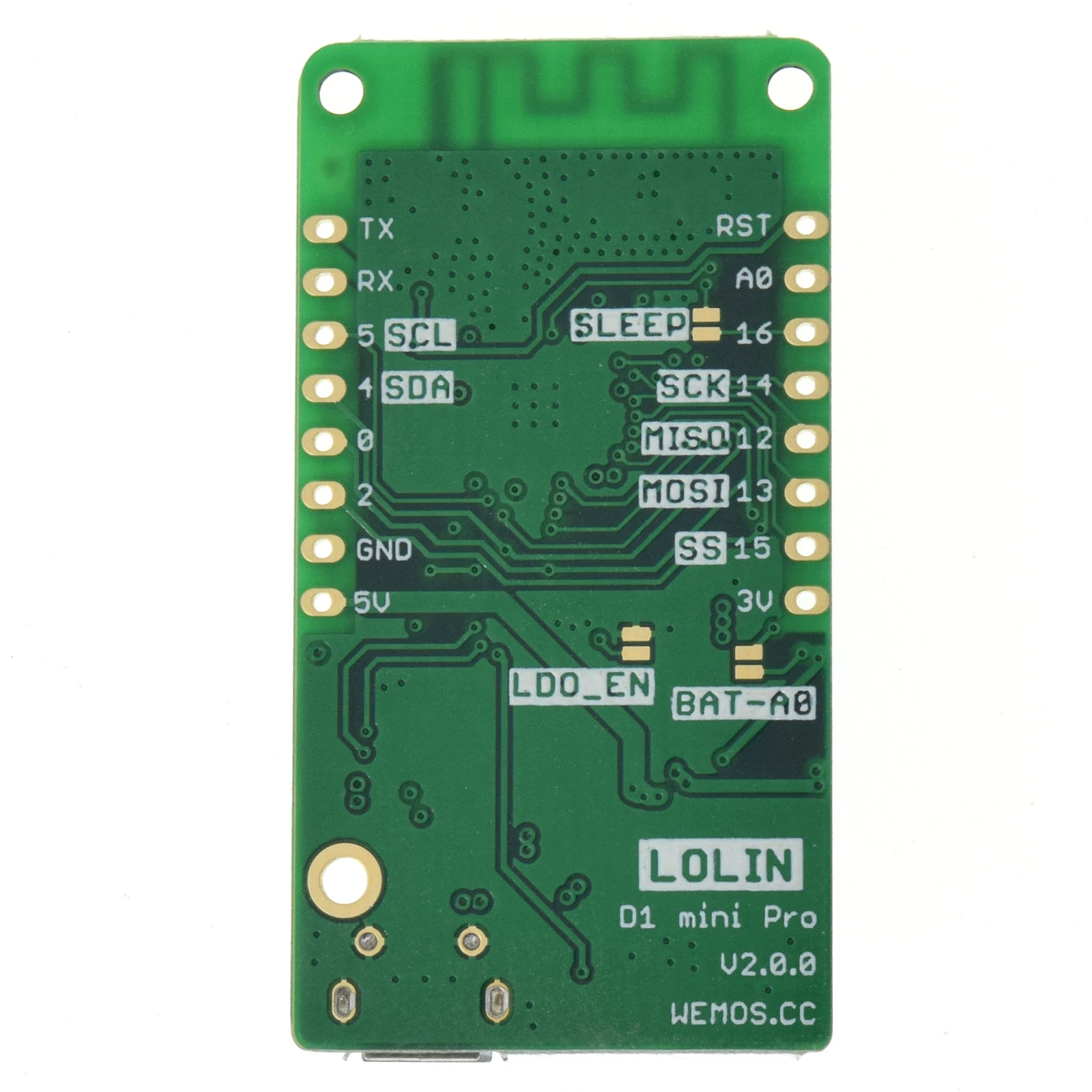 D1 Mini Pro V2.0.0 ESP8266 16MB 외장형 안테나 WIFI 개발보드 [LOLIN-027]