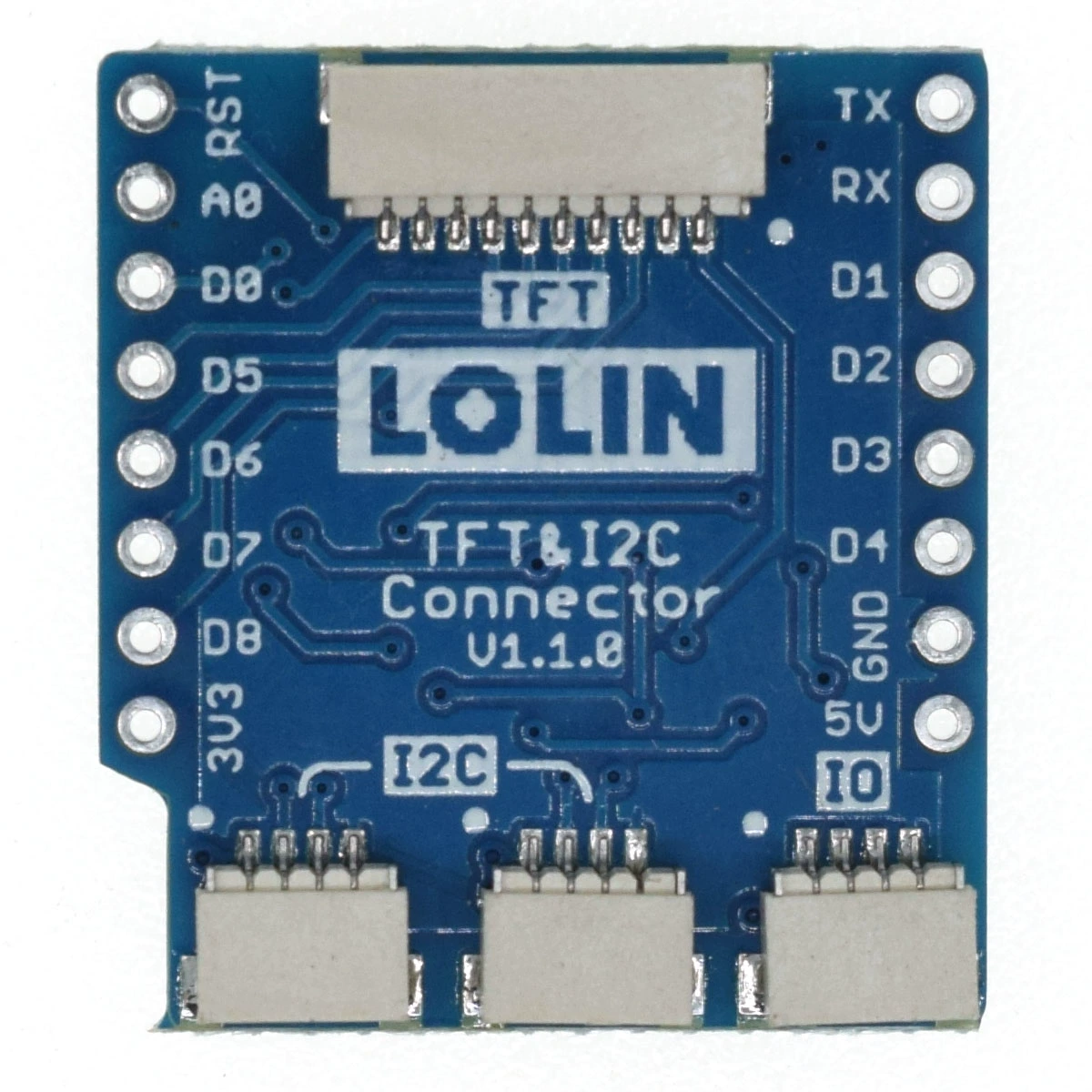 TFT I2C Connector Shield V1.1.0 [LOLIN-002]