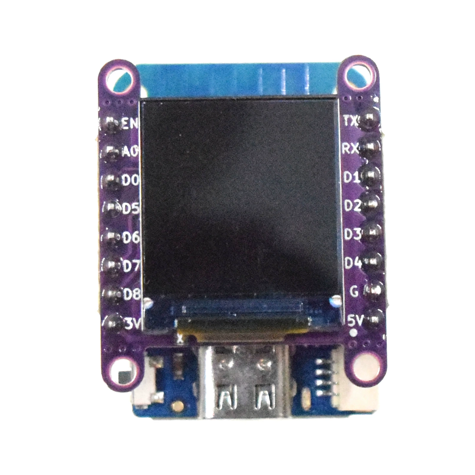 Tft 0.85 Schild V1.0. 0 디스플레이 128x128 Ips Gc9107 (Gc9a01) [LOLIN-004]