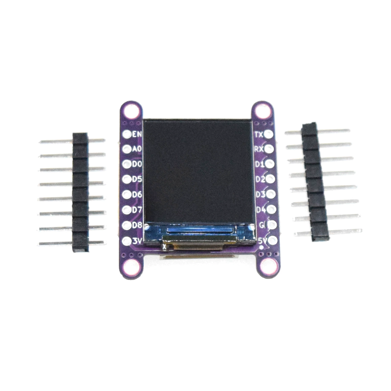 Tft 0.85 Schild V1.0. 0 디스플레이 128x128 Ips Gc9107 (Gc9a01) [LOLIN-004]