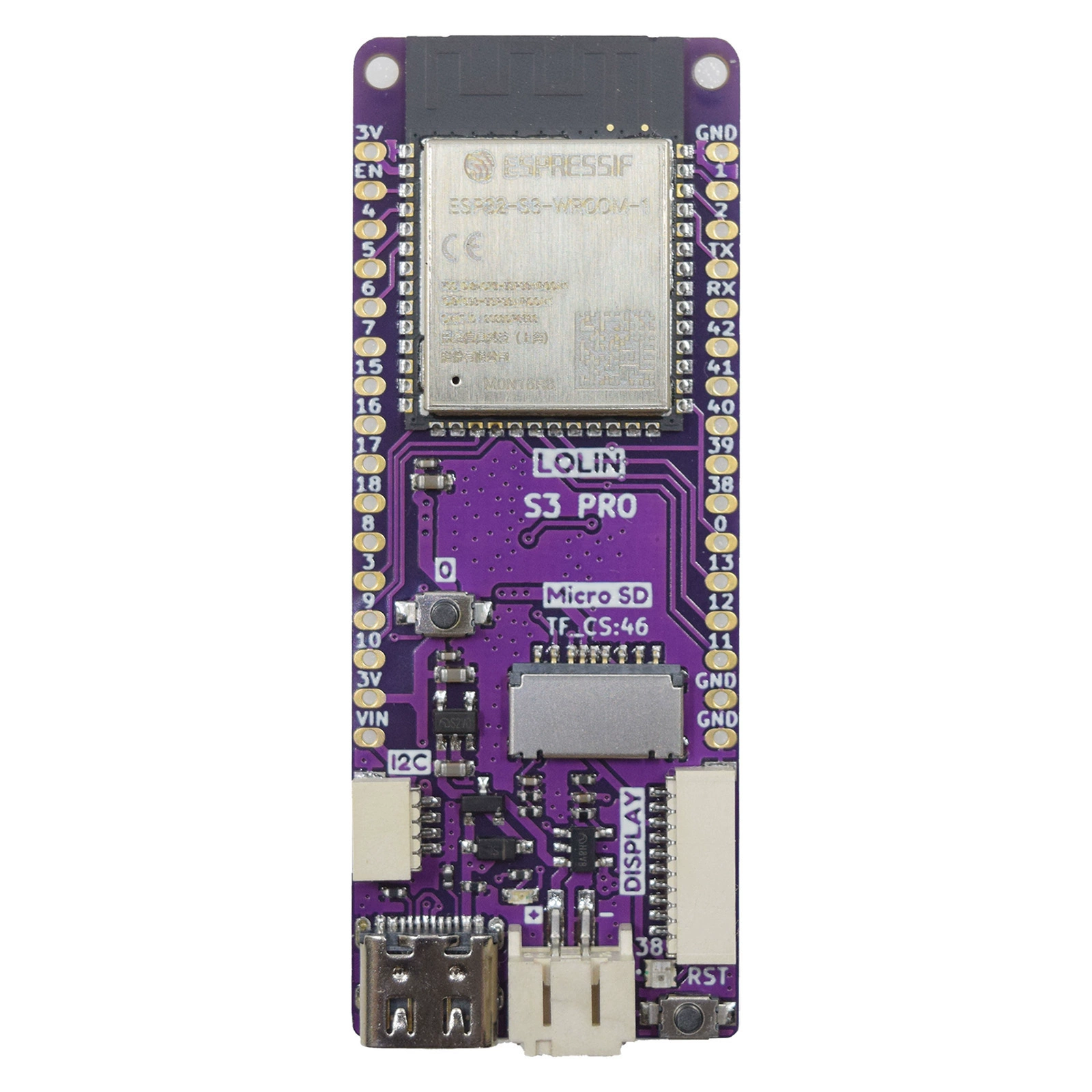 S3 Pro V1.0.0 WIFI BLE ESP32-S3 개발판 [LOLIN-022]
