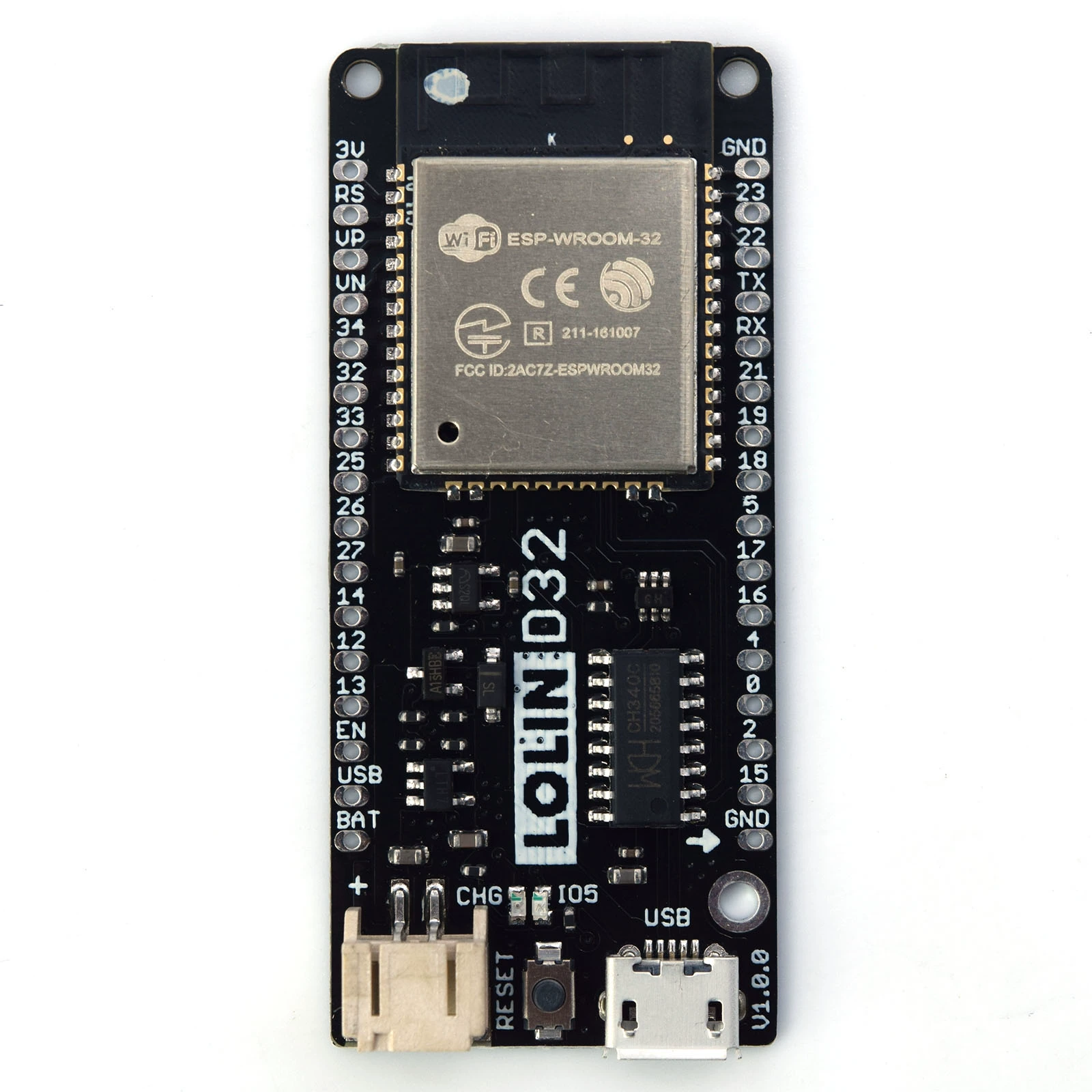 D32 V1.0.0 WIFI 블루투스 개발판 esp32 ESP-WROOM-32 4MB [LOLIN-029]