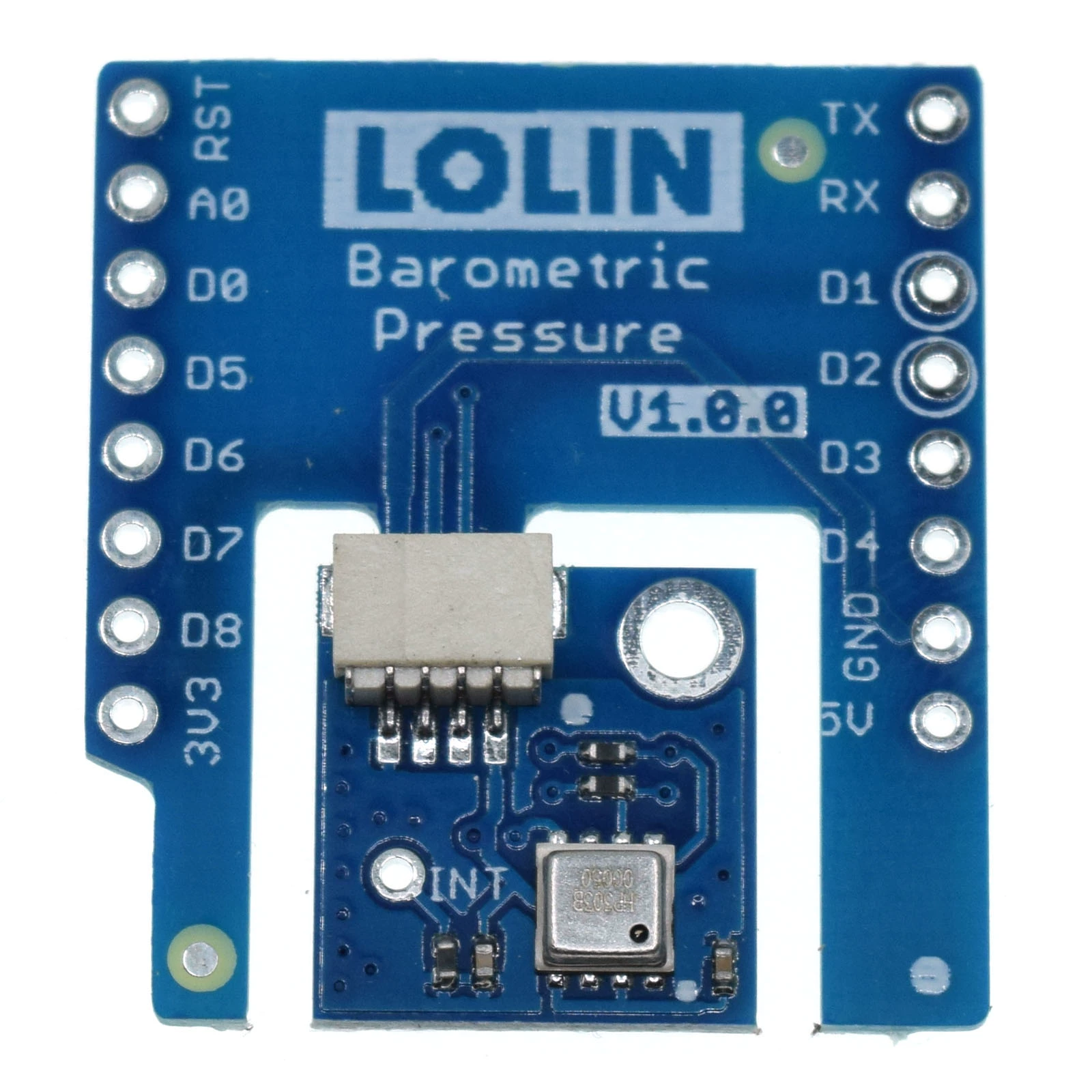 HP303B 공기압 I2C 센서 확장 보드 V1.0 D1 Mini용 0 호환 DPS310 [LOLIN-001]