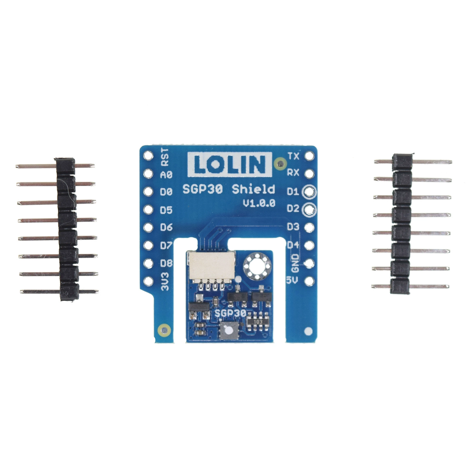 SGP30 공기질 TVOC 에코2 센서 확장판 V1.0.0 D1 Mini용 [LOLIN-013]