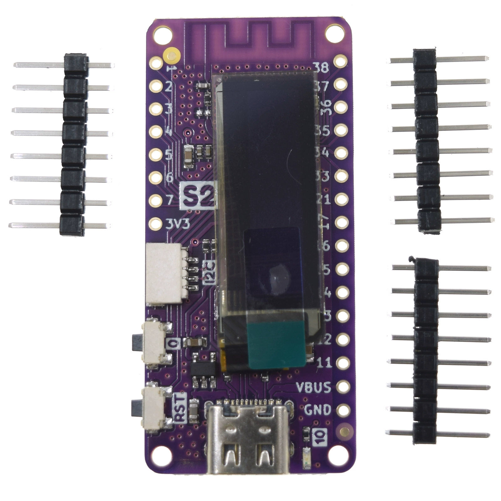 S2 PICO ESP32-S2 OLED 4MB FLASH 2MB PSRAM WIFI 개발판 [LOLIN-028]