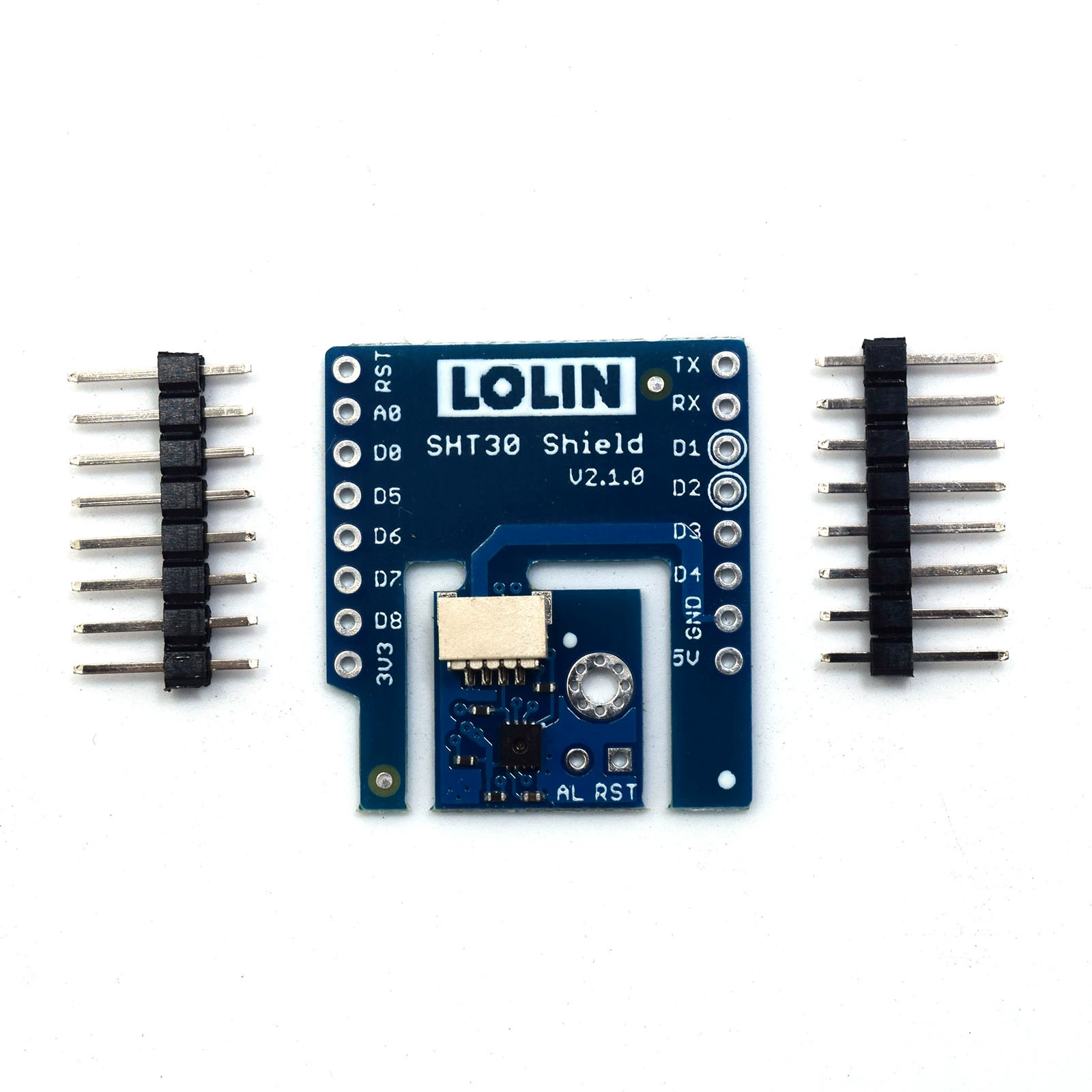 SHT30 온습도 I2C 인터페이스 센서 확장 보드 V2.1.0 D1 Mini용 [LOLIN-024]