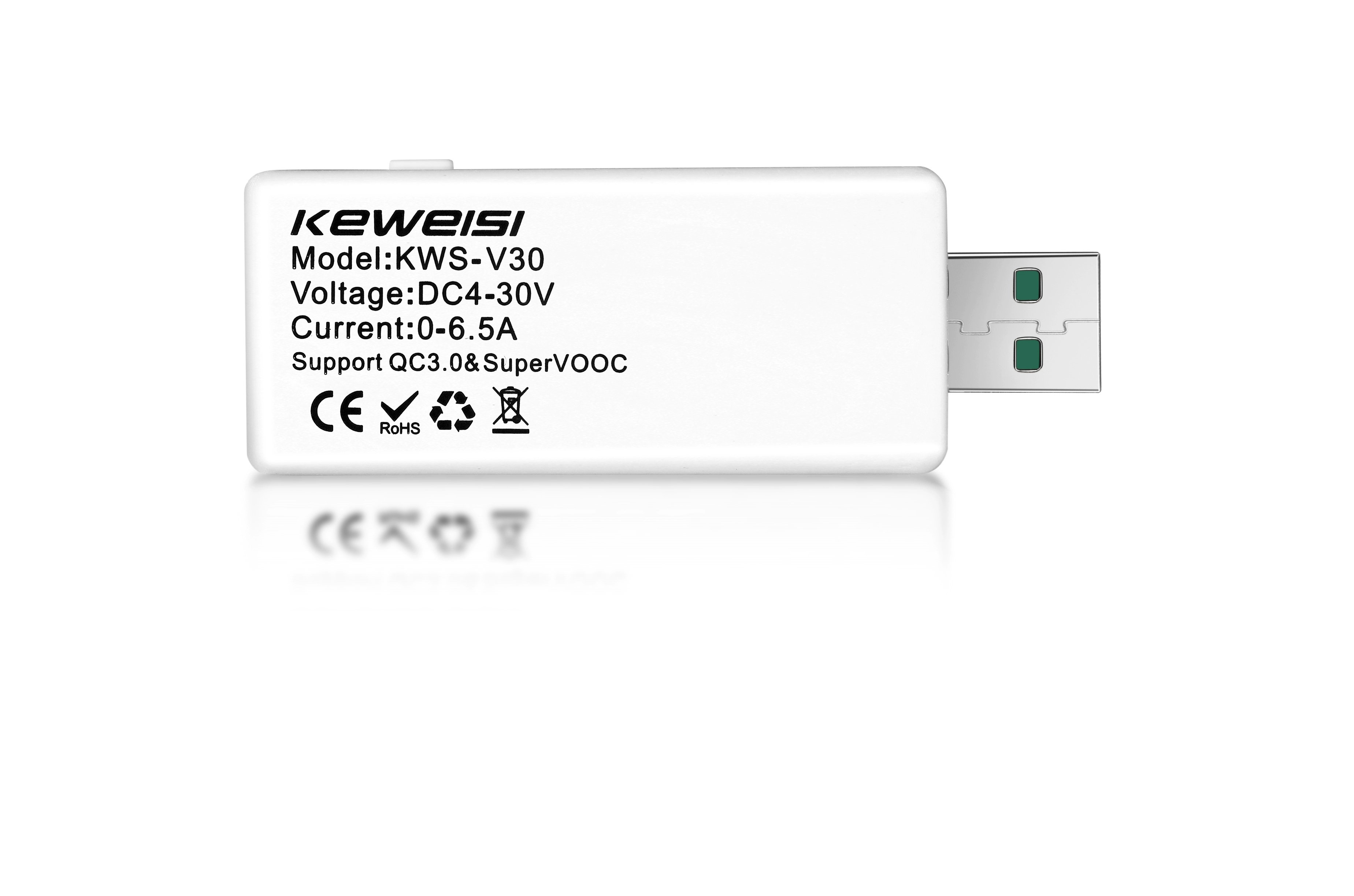 usb 전류 전압 용량 전력 측정기 휴대폰 충전기 프로토콜 KWS-V30 모니터 [ZTJ65-007]