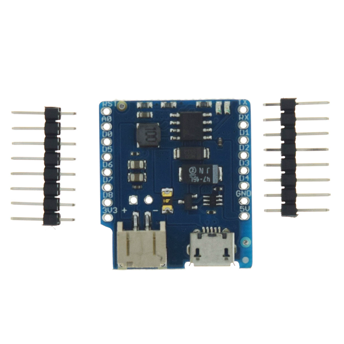 Battery 리튬배터리 충전 승압 확장판 V1.3.0 은 D1 Mini용 [LOLIN-012]