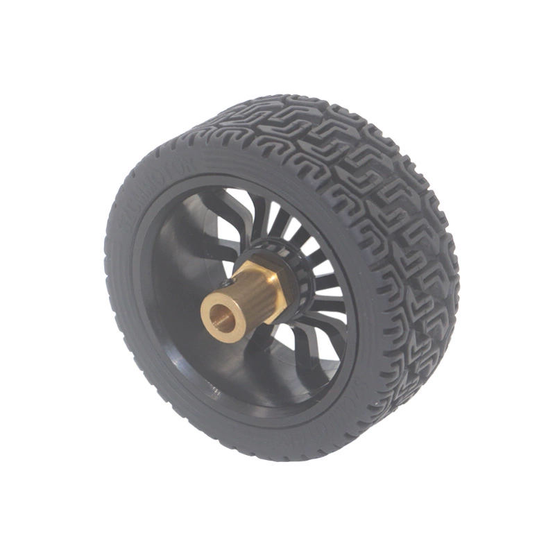 SZCMMOTOR 지능형 자동차 모터 바퀴 균형 자동차 타이어 65MM 타이어 로봇 걷기 바퀴 [MC005-001]