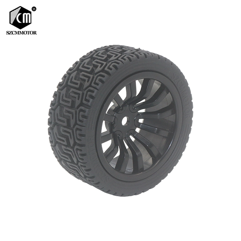 SZCMMOTOR 지능형 자동차 모터 바퀴 균형 자동차 타이어 65MM 타이어 로봇 걷기 바퀴 [MC005-001]
