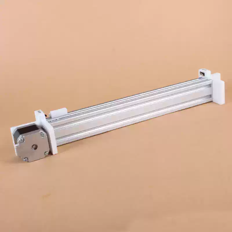 리니어 슬라이드 타이밍 벨트 구동 리니어 베어링 듀얼 레일 슬라이드 DIY 가이드레일 스테퍼-서보 모터 워크스테이션 [Xyuanli-02]