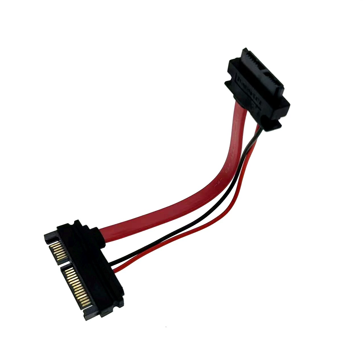SATA22P 수컷 노트북 to Slimline7+6SATA13P 암컷 전원 광드라이브 변환 헤드7+15 하드디스크 [ZBC007-014]