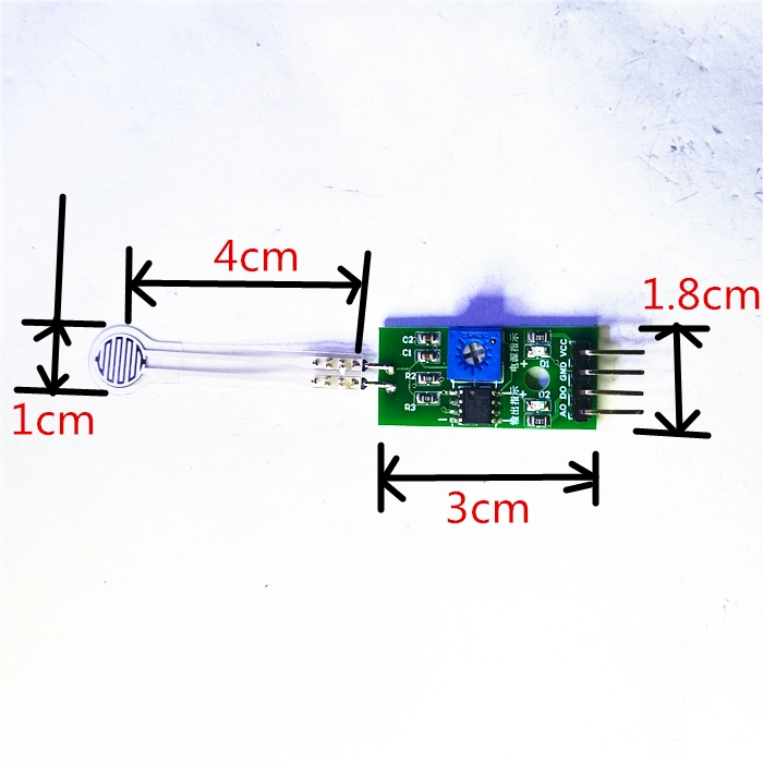 BM01 박막 압력 센서-걷기-뛰기 보폭 감지 압축 스위치 51 MCU 및 STM32 호환 아날로그 출력 [ZTJ68-383]
