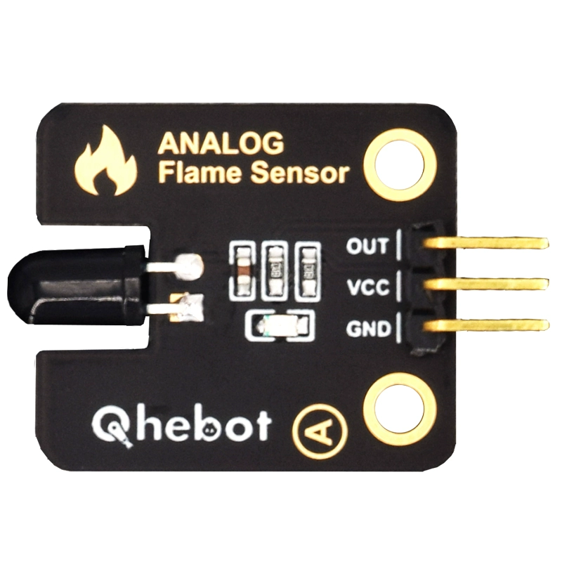 아날로그 화염 센서 모듈-화원 감지 Arduino 전자 블록용 [Qhebot-032]