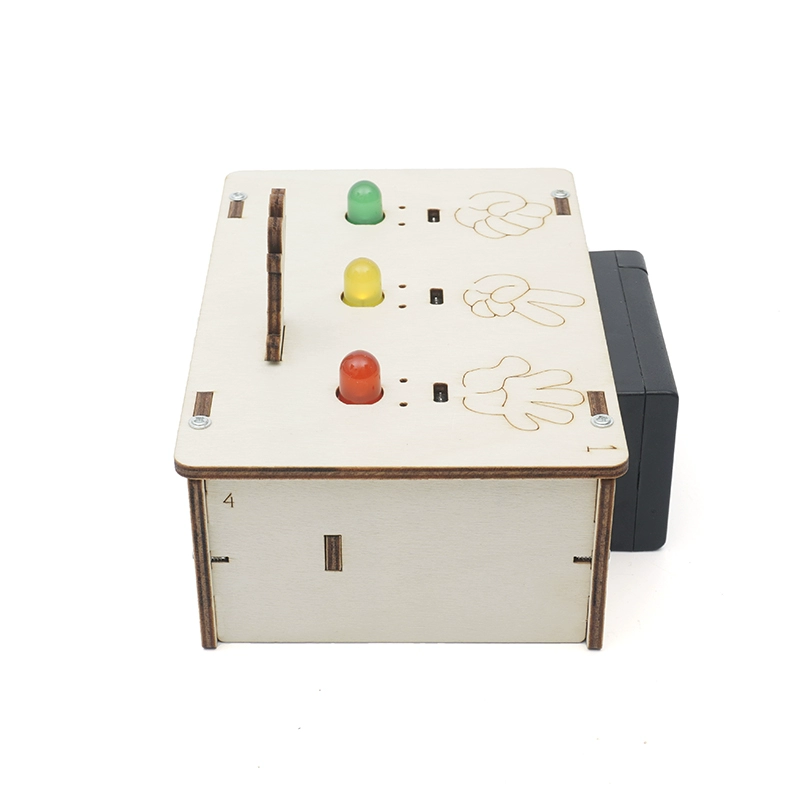 스마트 조명 가위바위보 로봇 STEM 창의과학 실험 키트 초중학생 과학체험 재료 [Hello-STEM-255]