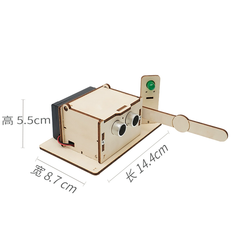 초음파 스마트 센서 차단기 - 어린이 과학 실험 교구 (DIY 과학 공작 키트) [Hello-STEM-253]