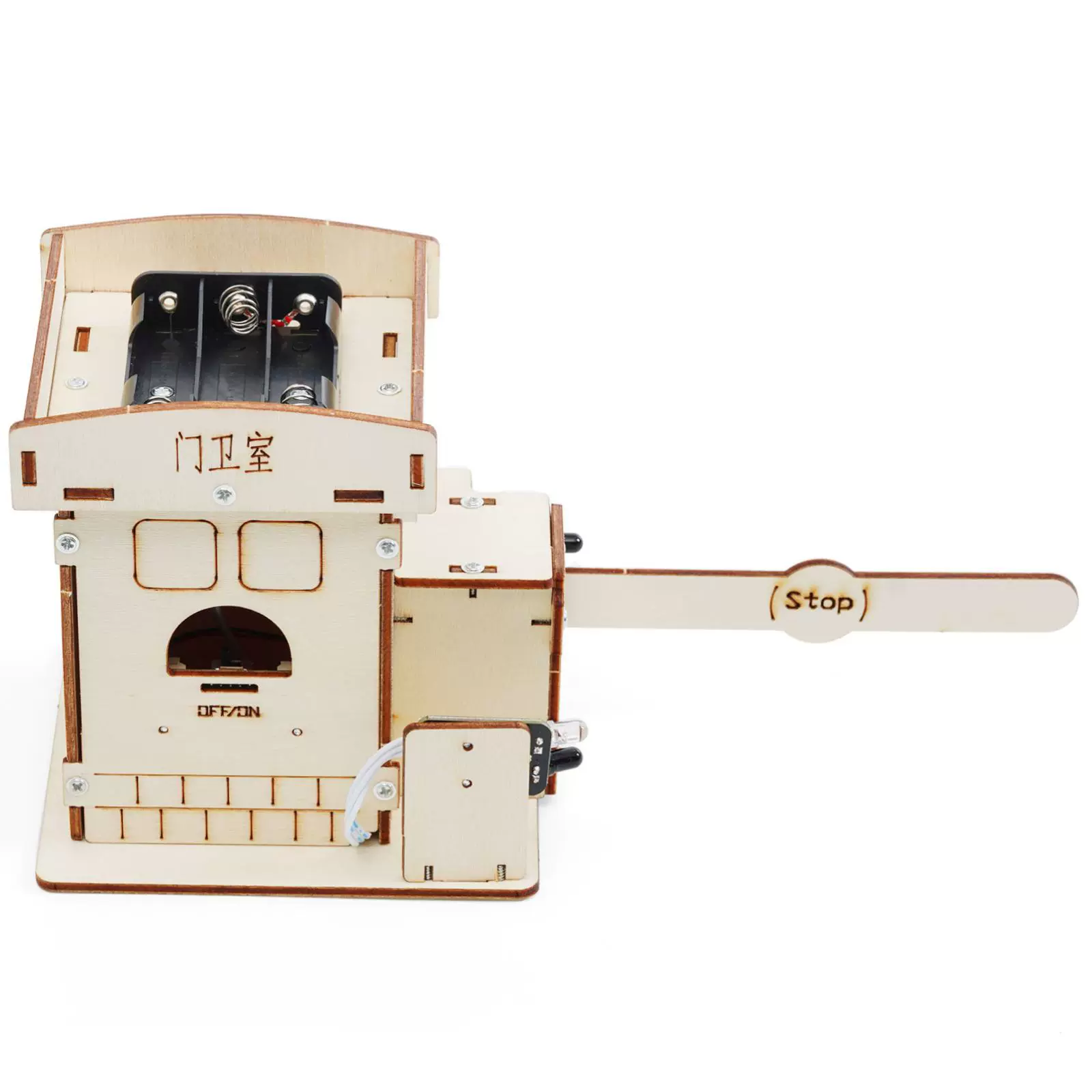 스마트 주차 카운팅 모니터링 장치 LED 전자 주차장 잔여 주차면 카운팅 과학 실험 재료 세트 [Hello-STEM-258]