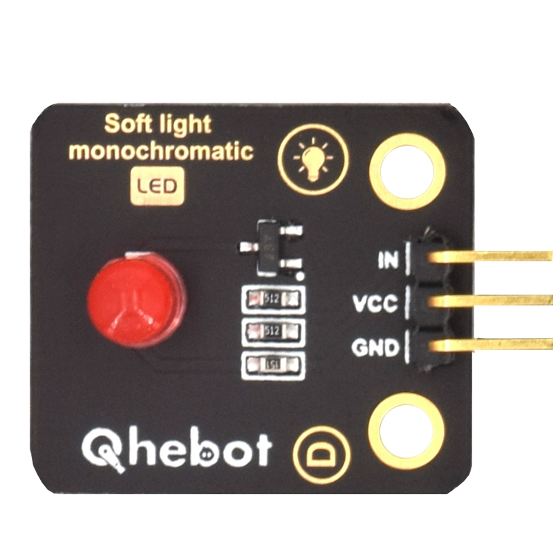 5mm 발광 LED 모듈 발광 다이오드 고휘도 LED 램프 전자 블록 [Qhebot-057]