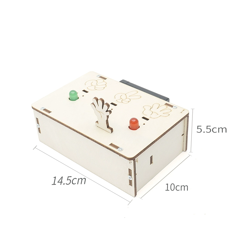스마트 조명 가위바위보 로봇 STEM 창의과학 실험 키트 초중학생 과학체험 재료 [Hello-STEM-255]