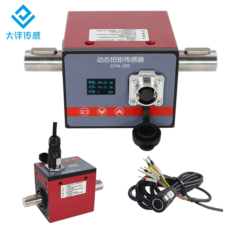 DYN-200 동적 토크 센서 토크-회전속도 측정기 고정도 대용량 힘 및 파워 감지 시스템 [DAYSENSOR-18]