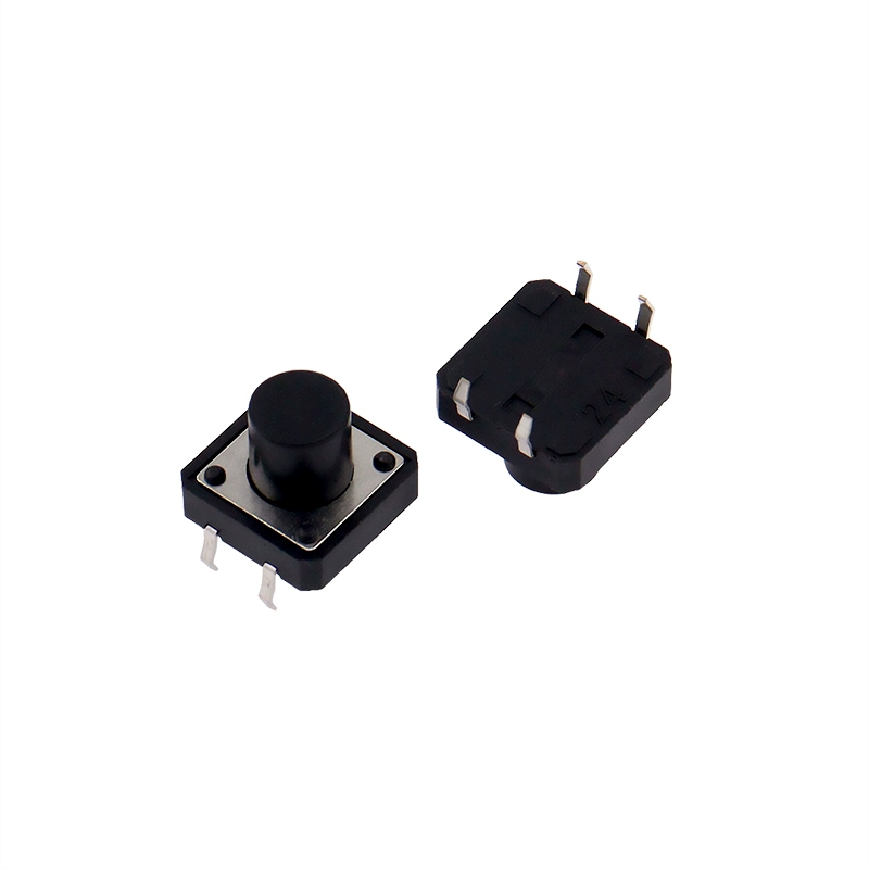 DIP 타입 4핀 경량 마이크로 스위치 - 12×12mm 크기 높이 4.3-5-6-7-8-9-10-12mm 옵션 [ZSA028-009]