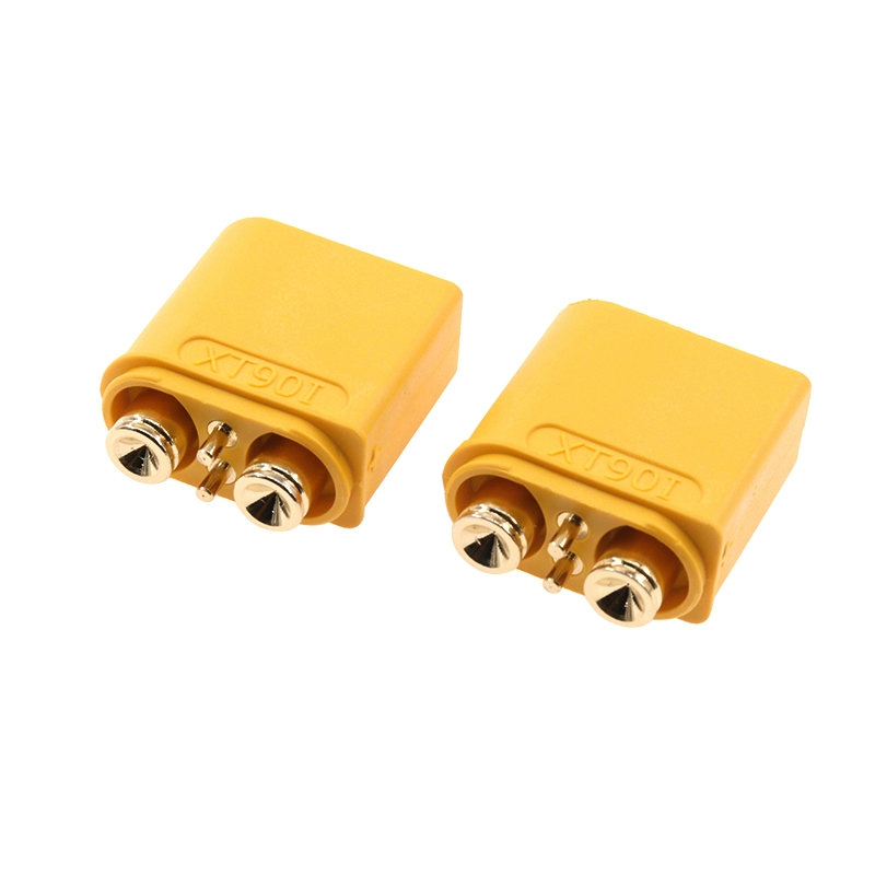 XT90IPB-M PCB 솔더링 대용량 항공모델 배터리 충전 커넥터 (신호 핀 장착형 XT90I 수 커넥터) 1PCS [ZCF25-064]