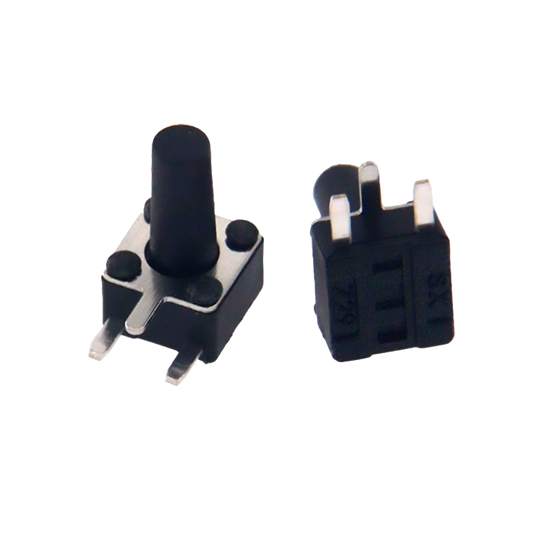 4.5×4.5mm 측면 장착형 경량 터치 스위치 (높이 3.8-5-6-7-8-9-10mm 옵션 측면 3핀) [ZSA028-010]