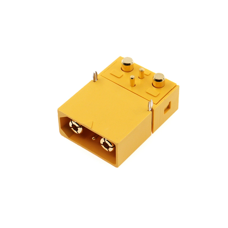 XT90 와형(와우식) PCB 헤더 (신호 핀 통합 대전류 항공모델 ESC·모터 커넥터) - XT90IPW 솔더링 기판 장착형 [ZCF25-062]