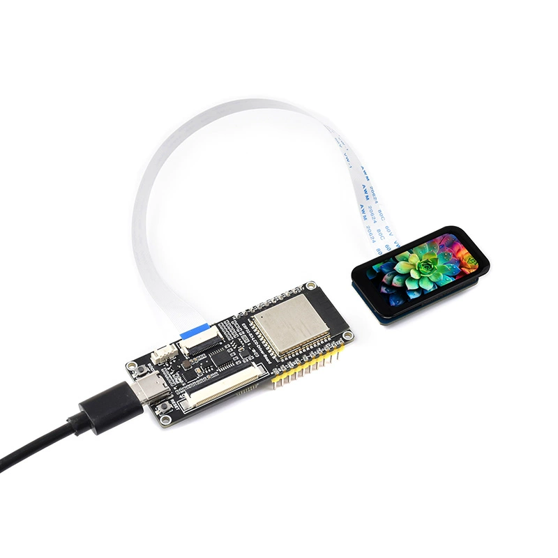 라즈베리 파이 4용 1.47인치 LCD 터치 디스플레이 확장 보드 (IPS 컬러-SPI·I2C 통신) 1.47inch Touch LCD [ZTT11-020]