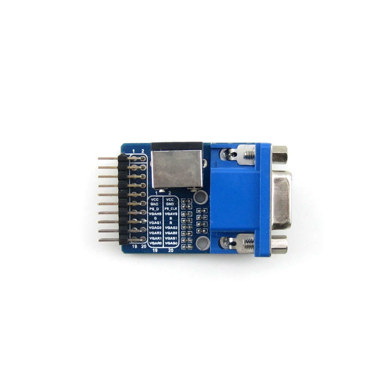 VGA to PS2 변환 모듈 (VGA-PS2 테스트 모듈) - 개발용 어댑터 보드 VGA PS2 Board [ZTW40-294]